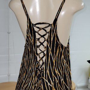 Strappy Dress w Criss Cross Back